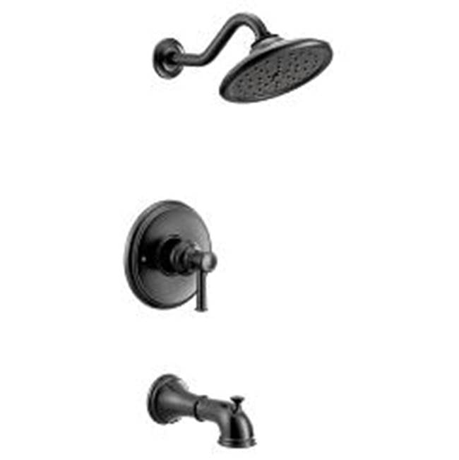 Moen - Matte black M-CORE 3 series tub/shower - Matte Black