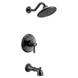 Moen - Matte black M-CORE 3 series tub/shower - Matte Black