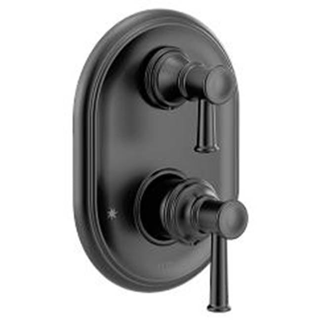 Moen - Matte black M-CORE with transfer M-CORE transfer valve trim - Matte Black