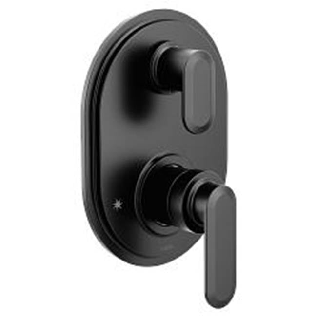 Moen - Matte black M-CORE with transfer M-CORE transfer valve trim - Matte Black