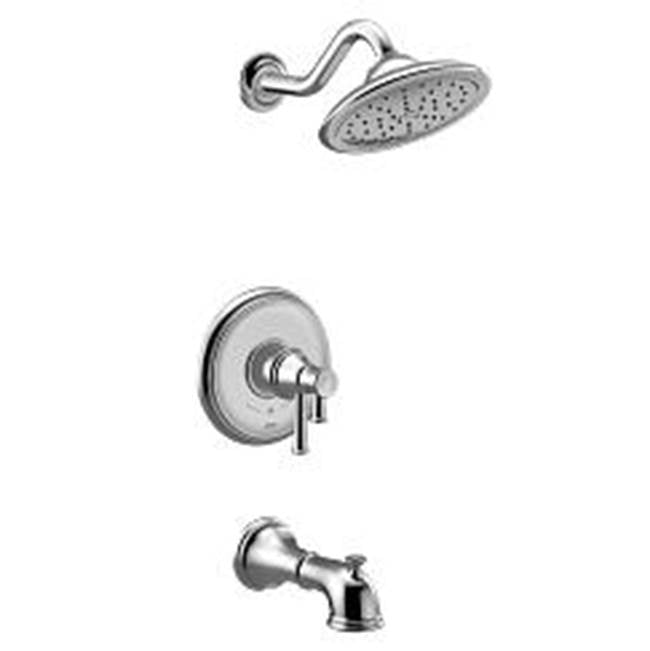 Moen - Belfield Chrome M-Core 4-Series Tub/Shower - Chrome