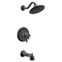 Moen - Belfield Matte black M-CORE 4-Series tub/shower - Matte Black