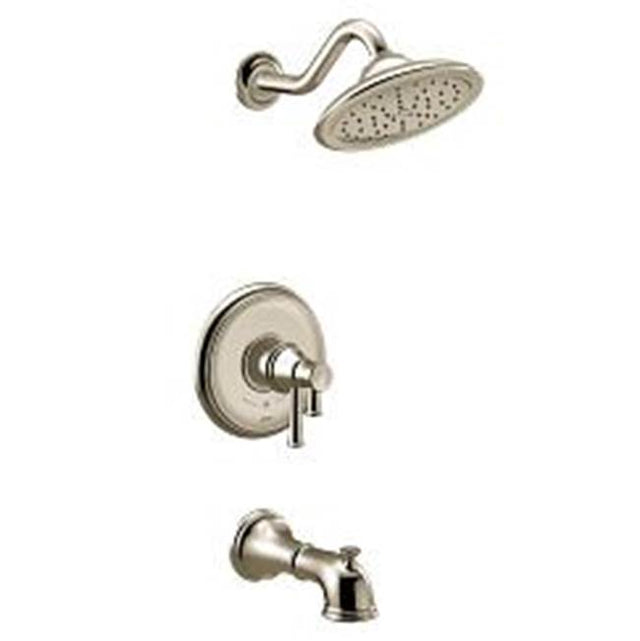 Moen - Belfield Polished Nickel M-Core 4-Series Tub/Shower - Polished Nickel