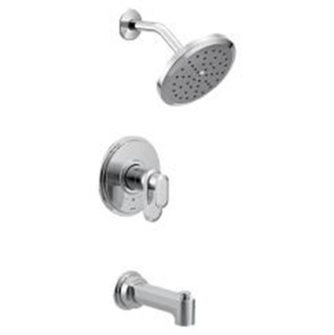Moen - Greenfield Chrome M-Core 4-Series Tub/Shower - Chrome