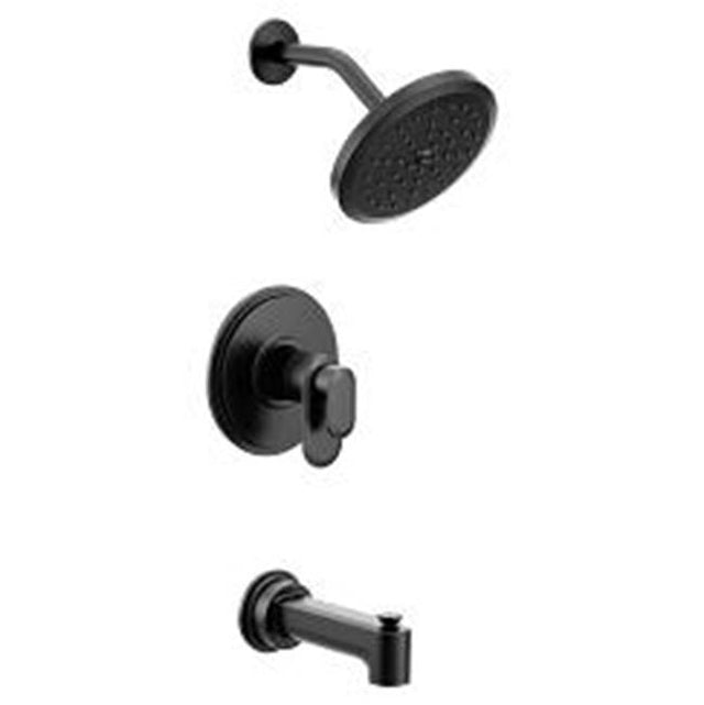 Moen - Greenfield Matte Black M-Core 4-Series Tub/Shower - Matte Black