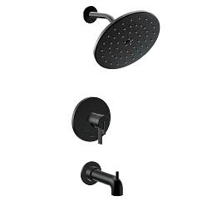 Moen - Cia Matte Black M-Core 4-Series Tub/Shower - Matte Black