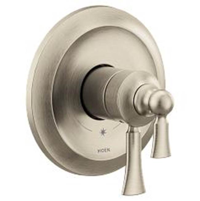 Moen - Wynford Brushed Nickel M-Core 4-Series Tub/Shower Valve Only - Brushed Nickel