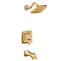 Moen - Voss Brushed Gold M-Core 4-Series Tub/Shower - Brushed Gold