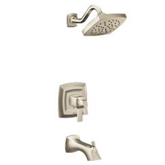 Moen - Voss Brushed Nickel M-Core 4-Series Tub/Shower - Brushed Nickel
