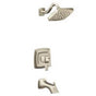 Moen - Voss Brushed Nickel M-Core 4-Series Tub/Shower - Brushed Nickel