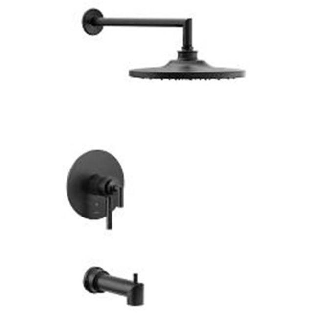 Moen - Matte Black M-Core 4-Series Tub/Shower - Matte Black