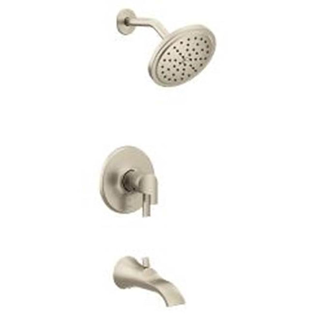 Moen - Brushed Nickel M-Core 4-Series Tub/Shower - Brushed Nickel