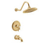 Moen - Brushed Gold M-Core 4-Series Tub/Shower - Brushed Gold