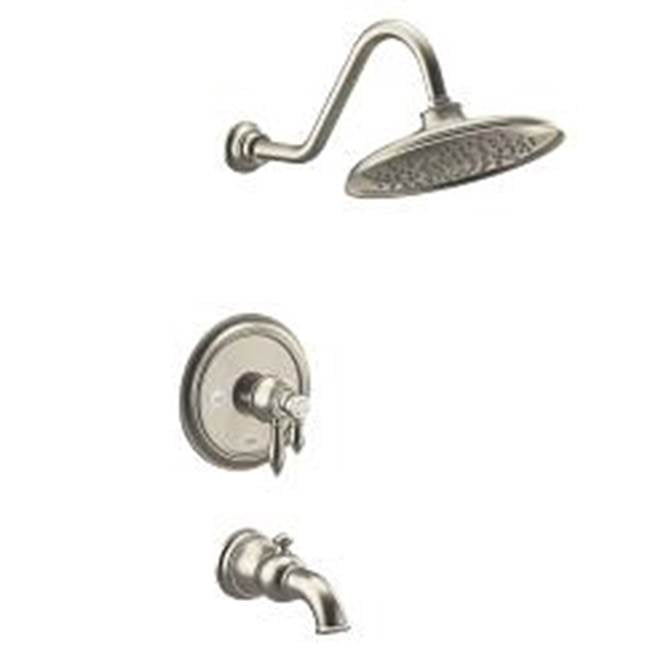 Moen - Brushed Nickel M-Core 4-Series Tub/Shower - Brushed Nickel