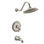 Moen - Brushed Nickel M-Core 4-Series Tub/Shower - Brushed Nickel