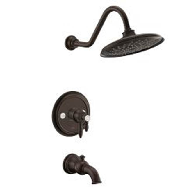 Moen - Oil Rubbed Bronze M-Core 4-Series Tub/Shower - Oil Rubbed Bronze