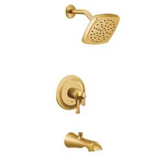 Moen - Brushed Gold M-Core 4-Series Tub/Shower - Brushed Gold