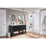 Matte Black Hand Towel Bar