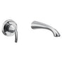 Moen - Glyde 1H Wall Mount Tub Filler, Chrome - Chrome