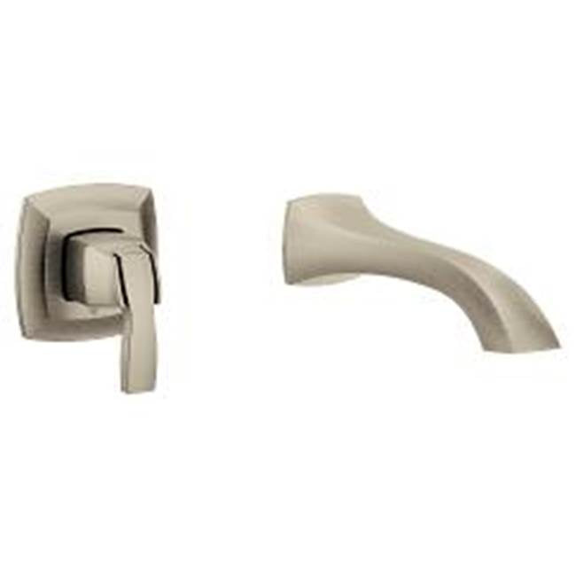 Moen - Brushed Nickel One-Handle Tub Filler - Brushed Nickel
