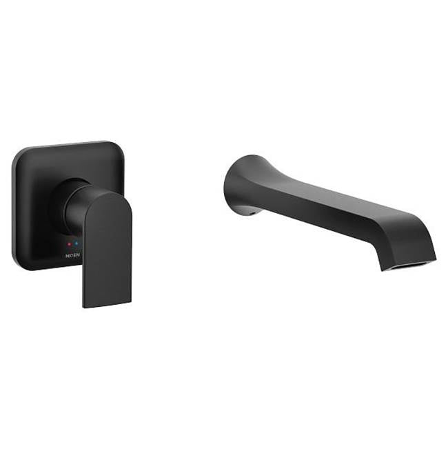 Moen - Genta Lx 1H Wall Mount Tub Bl - Matte Black