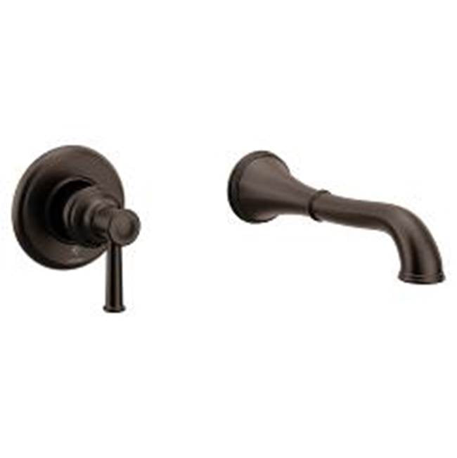 Moen - Belfield 1H Wall Mount Tub Filler, Oil Rubbed Bronze - Oil Rubbed Bronze