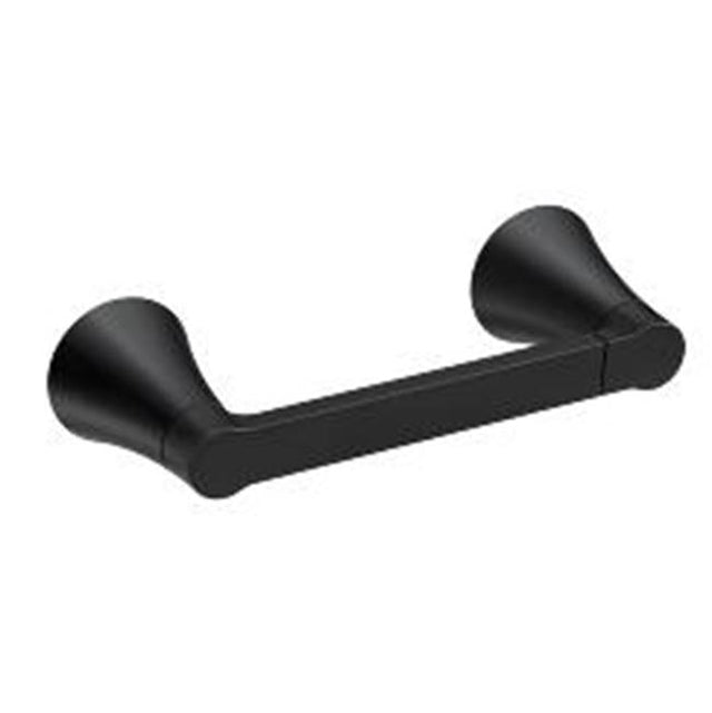 Moen - Matte Black Pivoting Paper Holder - Matte Black