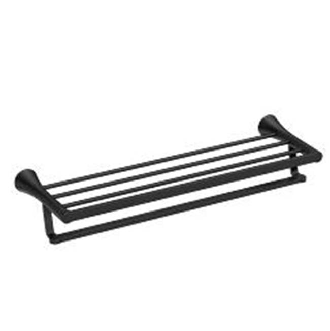 Moen - Matte Black Towel Shelf - Matte Black