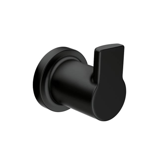 Moen - Matte Black Single Robe Hook - Matte Black