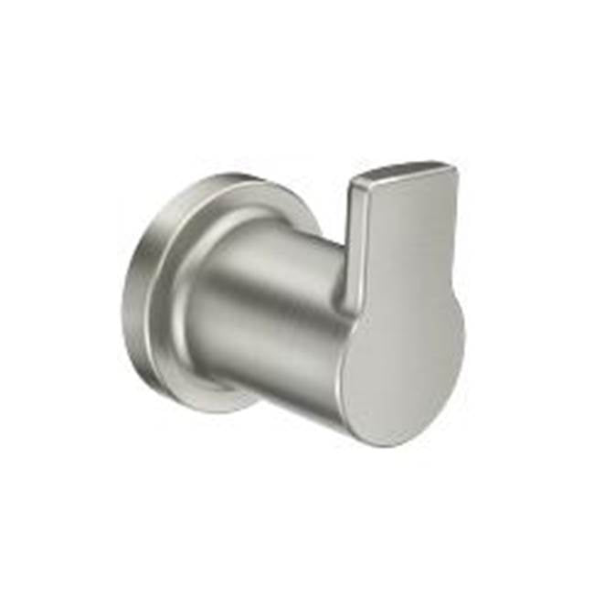 Moen - Spot Resist Brushed Nickel Robe Hook - Spot Resist Brushed Nickel