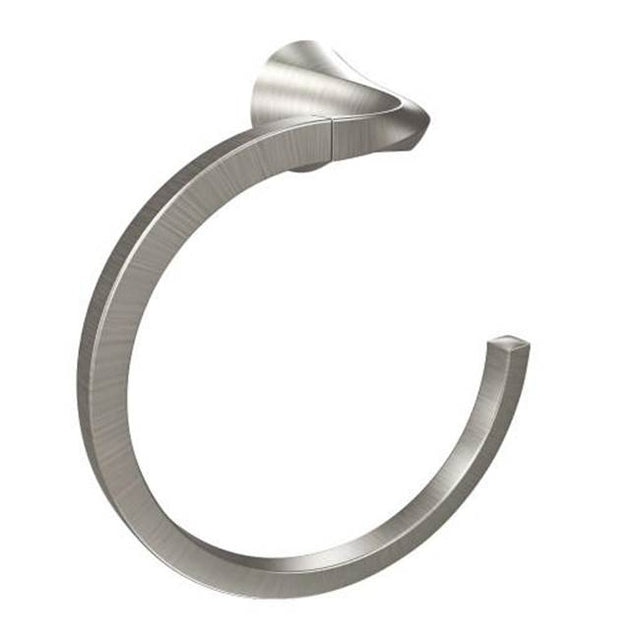 Moen - Brushed Nickel Towel Ring - Brushed Nickel