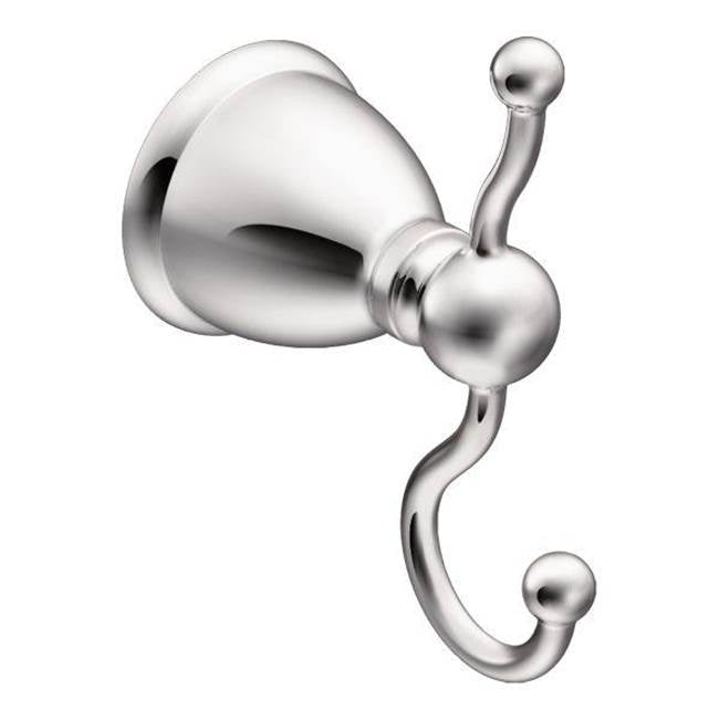 Moen - Chrome Double Robe Hook - Chrome
