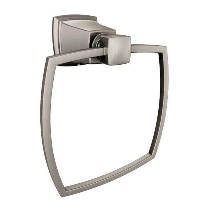Moen - Brushed Nickel Towel Ring - Brushed Nickel