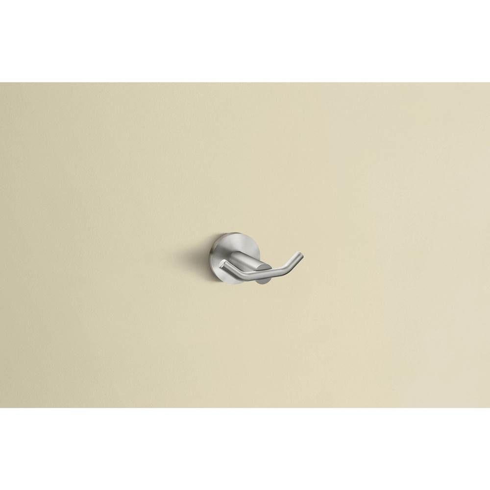 Matte Black Double Robe Hook