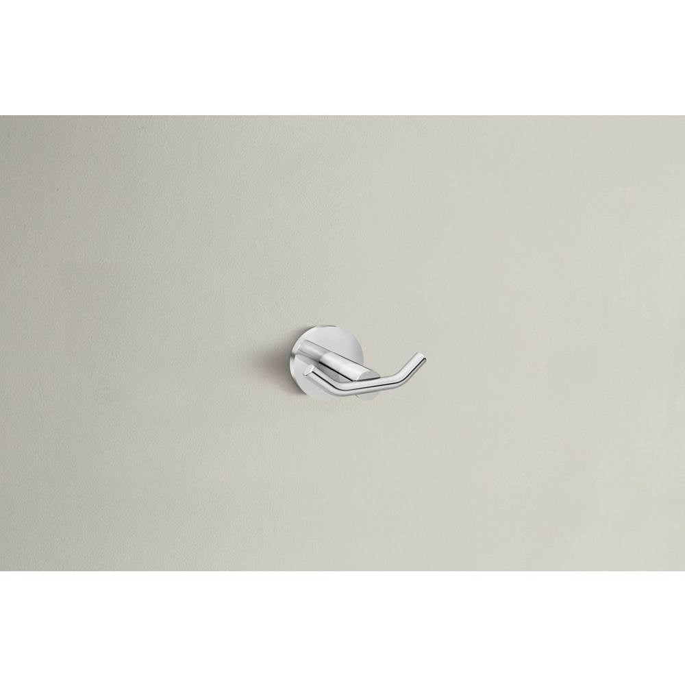 Matte Black Double Robe Hook