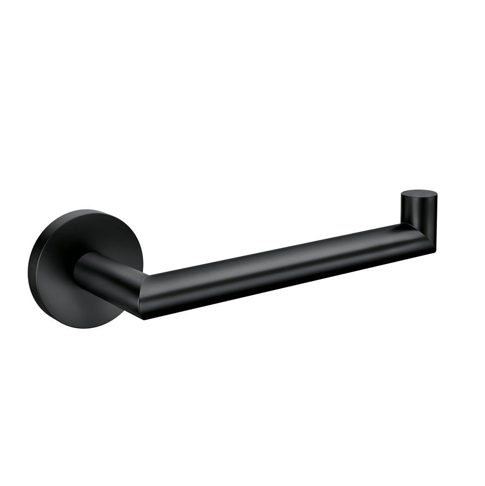 Moen - Matte Black Single-Post Paper Holder - Matte Black