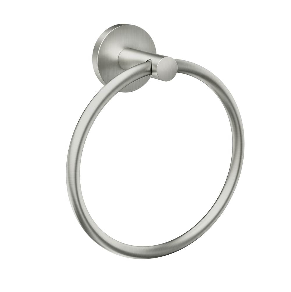 Moen - Brushed Nickel Towel Ring - Brushed Nickel