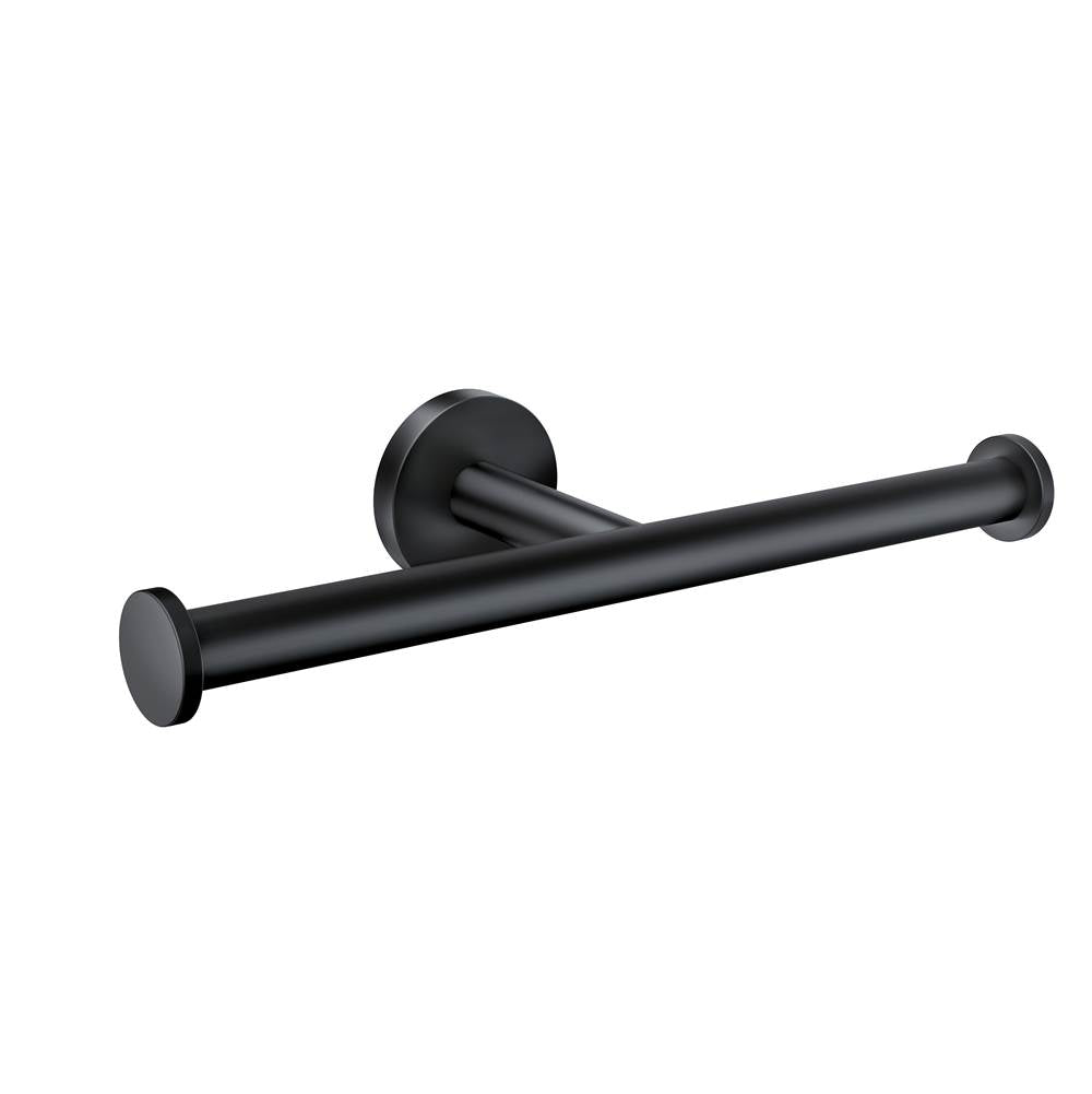 Moen - Matte Black Double Paper Holder - Matte Black