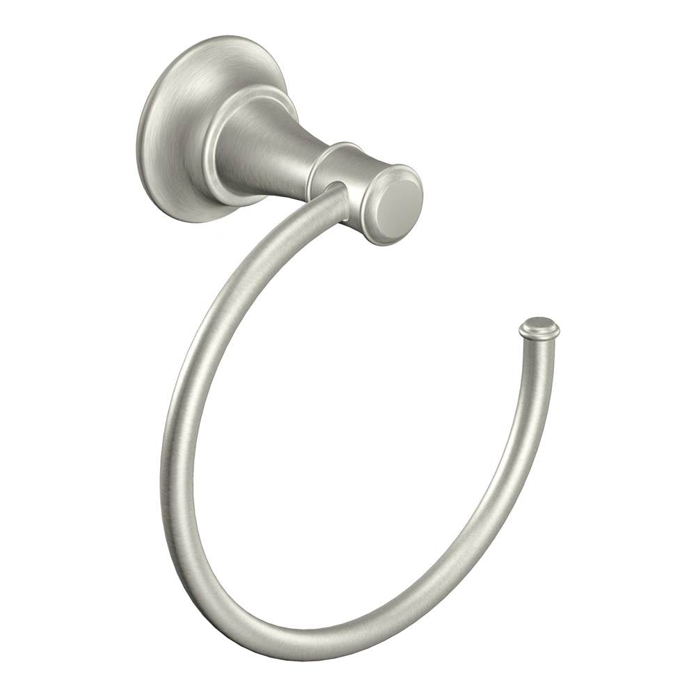Moen - Spot Resist Brushed Nickel Towel Bar/Towel Ring - Spot Resist Brushed Nickel