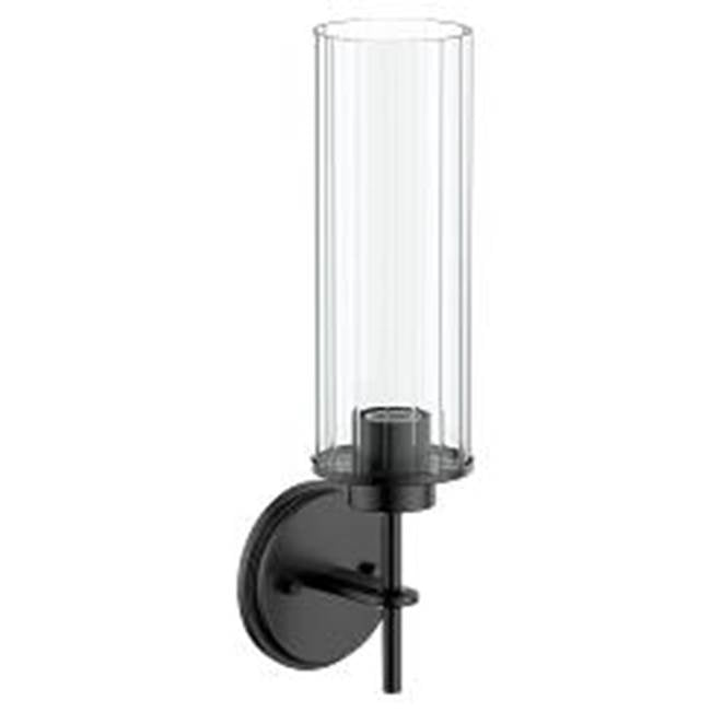 Moen - Matte Black One Globe Bath Light - Matte Black