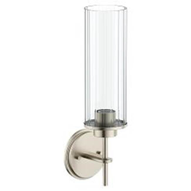 Moen - Brushed Nickel One Globe Bath Light - Brushed Nickel