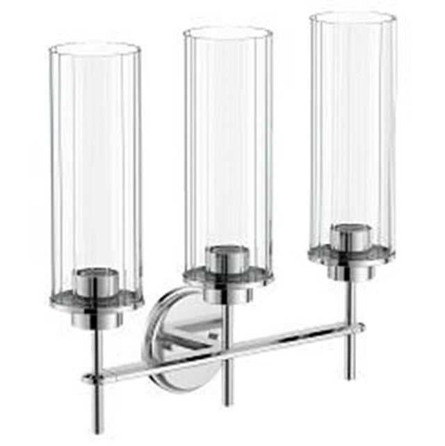 Moen - Chrome Three Globe Bath Light - Chrome