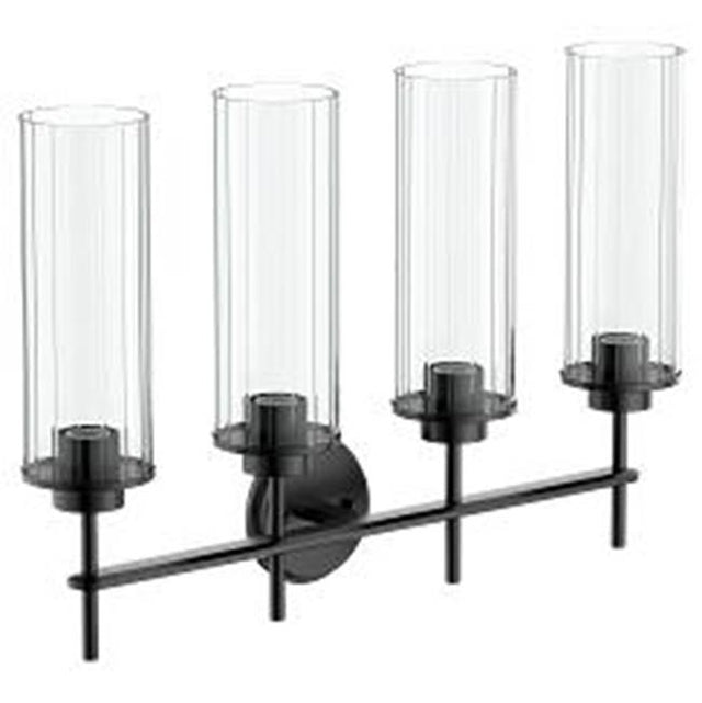 Moen - Matte Black Four Globe Bath Light - Matte Black