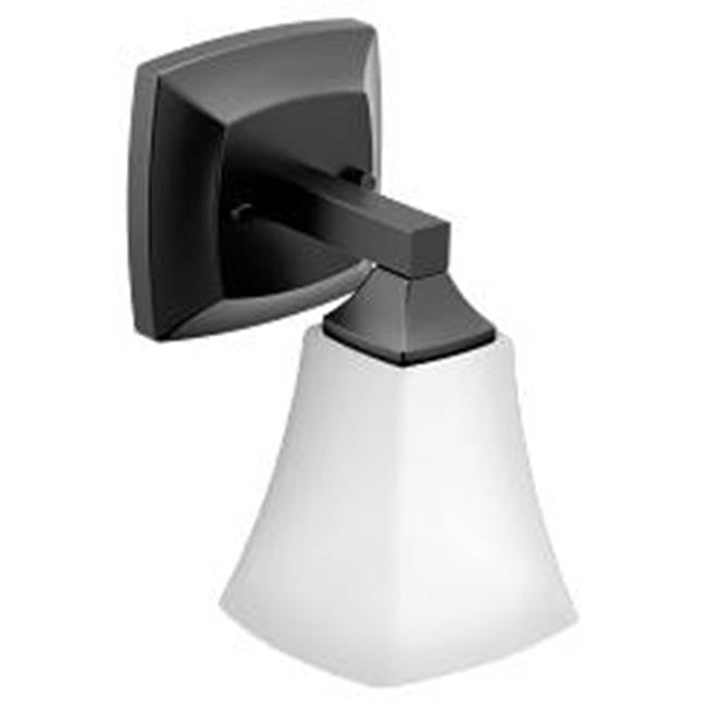 Moen - Matte Black One Globe Bath Light - Matte Black