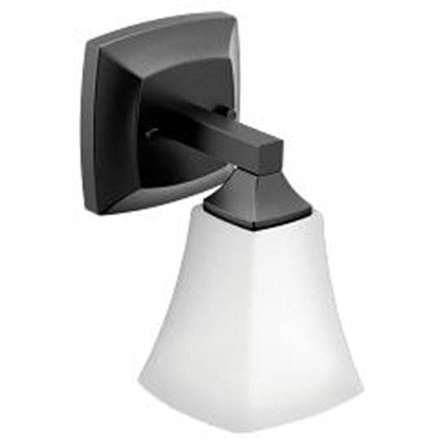 Moen - Matte Black One Globe Bath Light - Matte Black