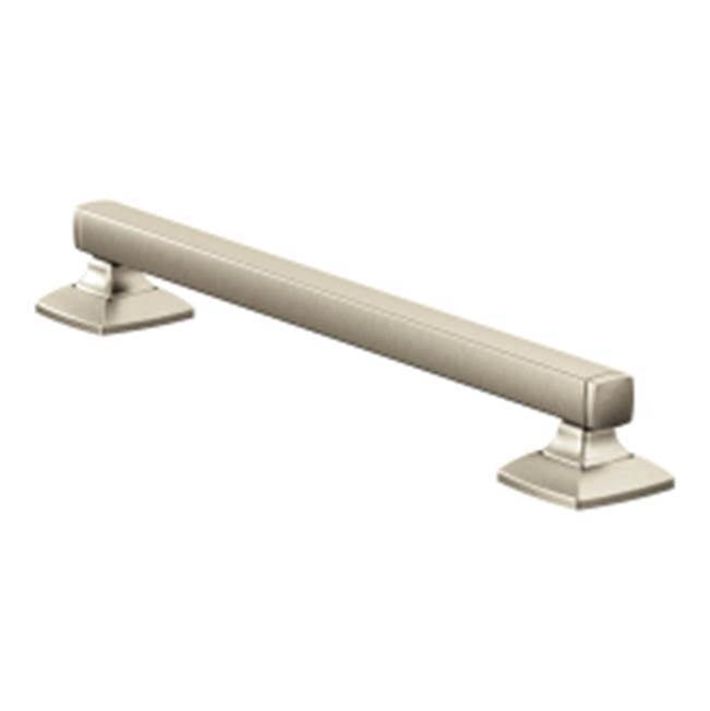 Moen - Brushed Nickel 16'' Designer Grab Bar - Brushed Nickel