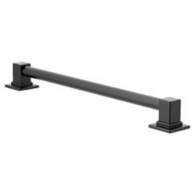 Moen - Matte Black 24'' Designer Grab Bar - Matte Black