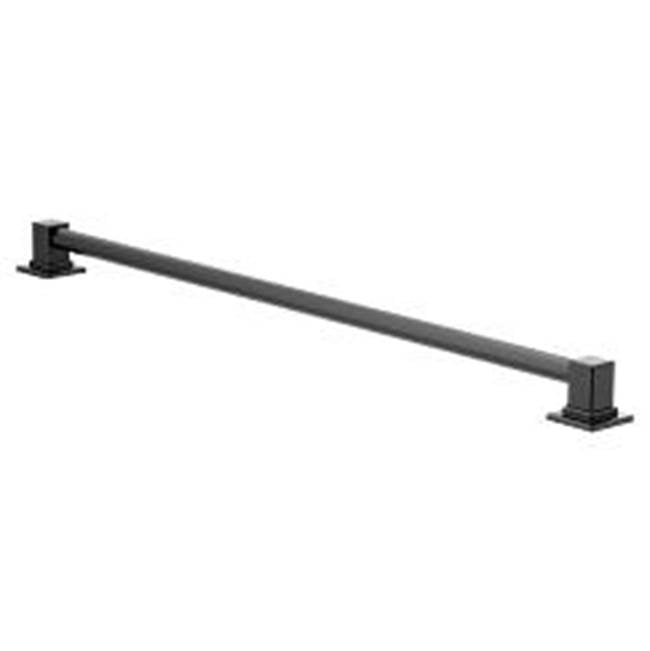Moen - Matte Black 42'' Designer Grab Bar - Matte Black