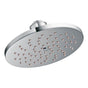 Moen - 8'' Eco-Performance Single-Function Rainshower Showerhead with Immersion Technology, Chrome - Chrome