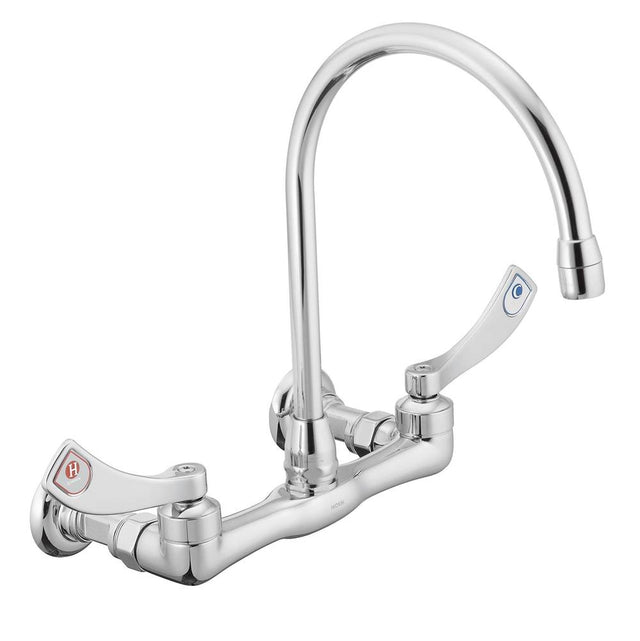 Moen - Chrome two-handle utility faucet - Chrome